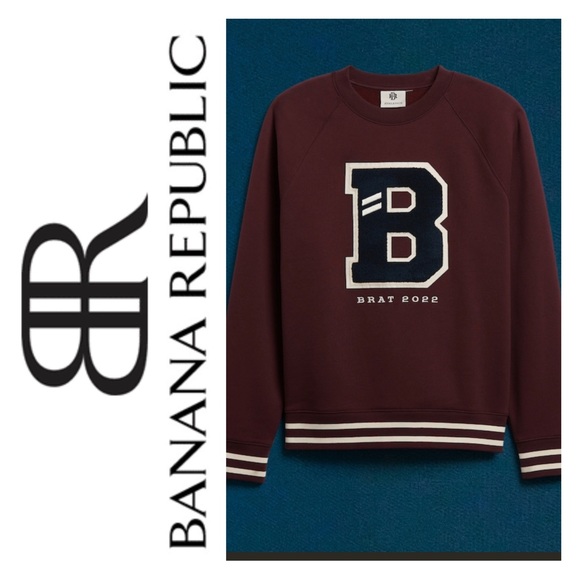 Banana Republic logo
BR ATHLETICS VARSITY SWEATSHIRT SZ SMALL - Picture 3 of 6